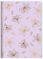 Hartung 60525 Notizheft A5 Blume liniert 52Seiten