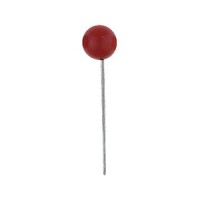 Alco 612 Landkartennadeln 0,5mm rot / 100St.