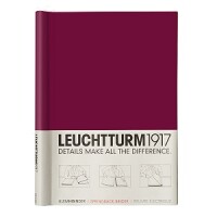 Leuchtturm 361661 Klemmbinder A4 PEKA port red...