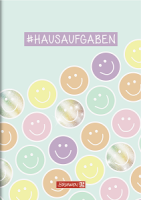Brunnen 10-46807422 Hausaufgabenheft A5 Happy Hippie...
