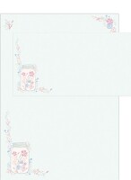 Hartung 54105 Briefpapier A4 Glasblumen...