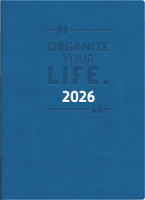 Rido 70-11055036 Taschenkalender Partner Trend blau 1Woche/2