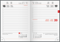 Brunnen 10-73611906 Taschenkalender A6 schwarz 1Tag/1Seite 2