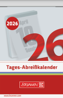 Brunnen 10-70303006 Abrei&szlig;kalender Nr.3 54x80mm...