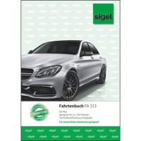 Sigel FA513 Fahrtenbuch A5 PKW / 32Blatt