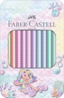 Faber-Castell 210910 Buntstifte Jumbo Sparkle pastell...