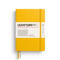 Leuchtturm 373988 Notizbuch A5 Hardcover kariert sunflower