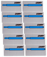 Lamy T10 Tintenpatronen blau (l&ouml;schbar) 10er...