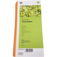 Soennecken Trennstreifen oeco Recyclingkarton / 100St. 6