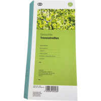 Soennecken Trennstreifen oeco Recyclingkarton / 100St. 7