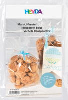 Heyda 20-3089231 Zellglasbeutel 115x190mm transparent /...