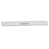 Soennecken Lineal Polystyrol transparent