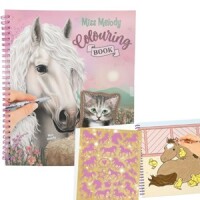 Depesche 13745_A Miss Melody Malbuch mit Pailletten...