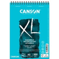 Canson C400082843 Aquarellblock A5 300g mit Spirale /...