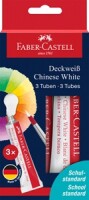 Faber-Castell 125093 Deckwei&szlig; 7,5 ml / 3Tuben