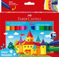 Faber-Castell 154311 Filstifte Jumbo Castle / 12 Farben