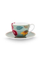 Pip Studio 51.004.221 Tasse mit Unterteller Blooming...