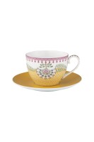 Pip Studio 51.004.213 Tasse mit Unterteller...
