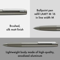 Lamy 1240614 Kugelschreiber M277 aion graphite 3