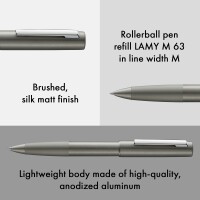 Lamy 1240616 Tintenroller M377 aion graphite 4