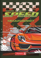 Brunnen 10-46807521 Hausaufgabenheft Fast Wheels / 48Blatt