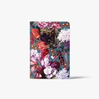 Cedon 2035747 Notizheft A6 Blumenbouquet kariert / 64Seiten
