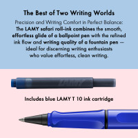 Lamy 1240186 Tintenroller safari roll ink (Modell 614) blau 