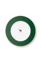 Pip Studio 51.001.487 Teller Love birds dark green 17cm