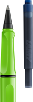 Lamy 1240192 Tintenroller safari roll ink (Modell 613) gr&uu