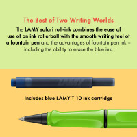 Lamy 1240192 Tintenroller safari roll ink (Modell 613) gr&uu