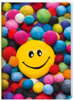 Hartung 60501 Notizheft A5 Smiley liniert 52Seiten