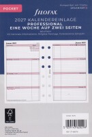 Filofax 27-68275 Pocket Professional 1Woche/2Seiten 2027