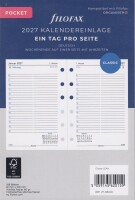 Filofax 27-68246 Pocket Kalendereinlage Classic...