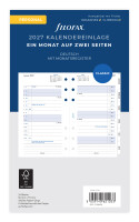 Filofax 27-68456 Personal Kalendereinlage Classic...