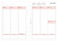 Filofax 27-68553 Kalendereinlage A5 Professional 1Woche/2Sei