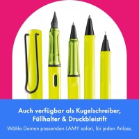 Lamy 1241857 Tintenroller safari Special Edition neongelb (M