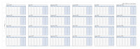 Filofax 27-68403 4 Jahresplaner 2027-2030