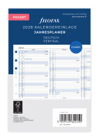 Filofax 28-68245 Pocket Jahresplaner vertikal 2028