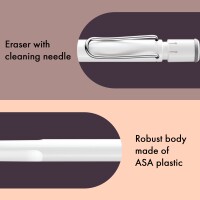 Lamy 1242068 Druckbleistift safari (Modell 1E2) steel black 