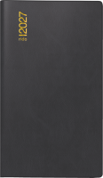 Rido 70-40302907 Taschenkalender TM12 schwarz...