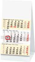 Brunnen 10-70211007 Dreimonat-Tischkalender 2027