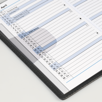 Brunnen 10-75328907 Taschenkalender 9x15cm 1Monat/2Seiten sc