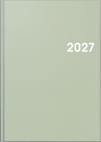 Brunnen 10-79561807 Buchkalender A5 1Tag/1Seite salbei 2027