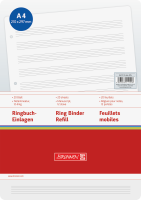 Brunnen 10-66915 Ringbucheinlage A4 Notenlineatur / 20 Blatt