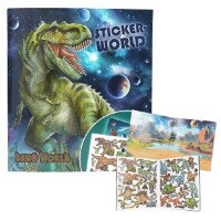 Depesche 13208_A Dino World Stickerworld / 20Seiten