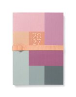 Letts 27-082570 Buchkalender A5 Gradient 1Woche/2Seiten...