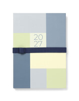 Letts 27-082571 Buchkalender A5 Gradient 1Woche/2Seiten...