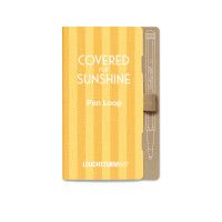 Leuchtturm1917 400782 Stiftschlaufe Covered of sunshine dune