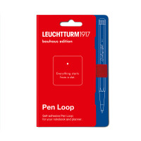 Leuchtturm1917 359773 Stiftschlaufe Bauhaus edition red