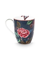 Pip Studio 51.002.486 Becher Flower blues blue 350ml 2